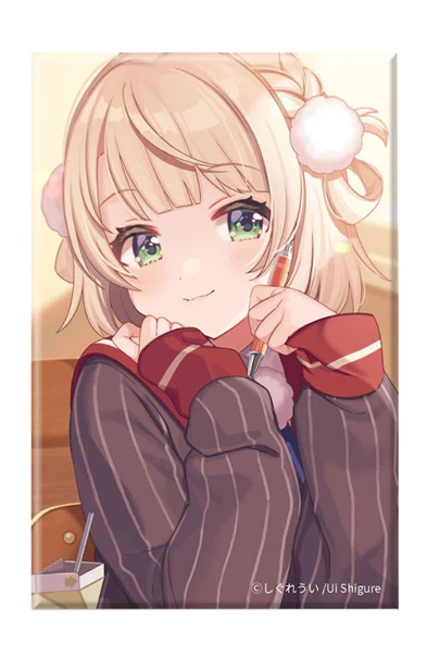 [Ui Shigure] Square Button Badge 2. 5.30