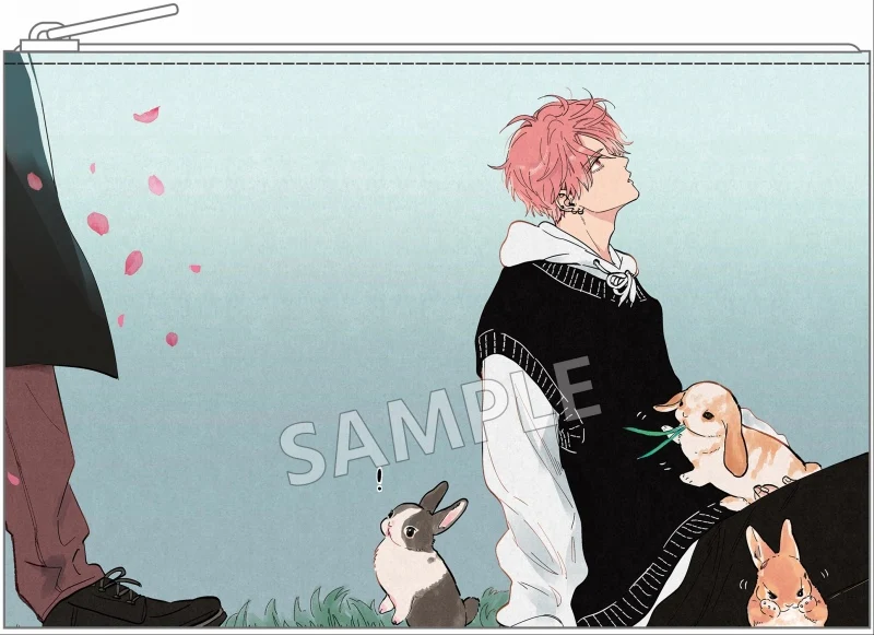 [Pheromoneholic] Be x Boy Collection Flat Pouch [animate Exclusive]
