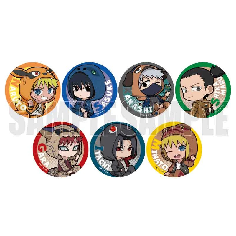 [NARUTO Shippuden] Trading Badge Kigurumi Pajamas ver (Blind Box -Single)