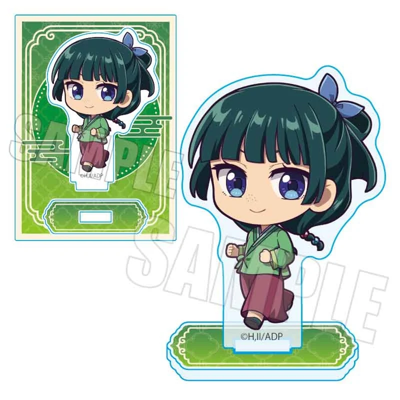 (Goods - Acrylic Stand) The Apothecary Diaries Tekutoko Mini Stand Maomao (Green)