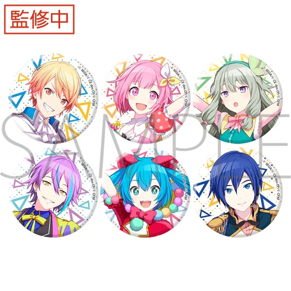 [Hatsune Miku: Colorful Stage!] Character Badge Collection/Wonderlands x Showtime ver. (Blind Box -Single)