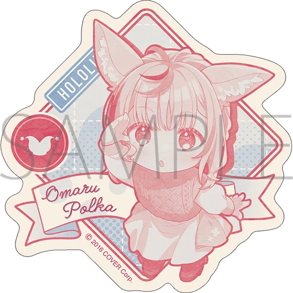 [hololive] Sticker - Travel season Omaru Polka