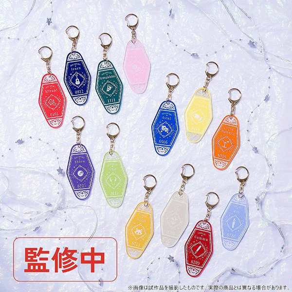 [hololive] Holostars Motel Style Acrylic Keychain / Kishido Temma - Image 2