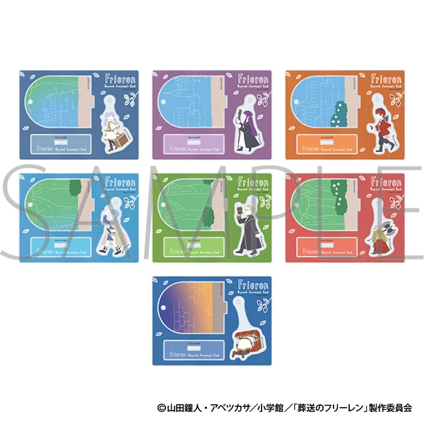(Goods - Acrylic Stand) [Frieren: Beyond Journey's End] Yurayura Acrylic Stand Collection Yuru Palette (Blind Box -Single) - Image 2