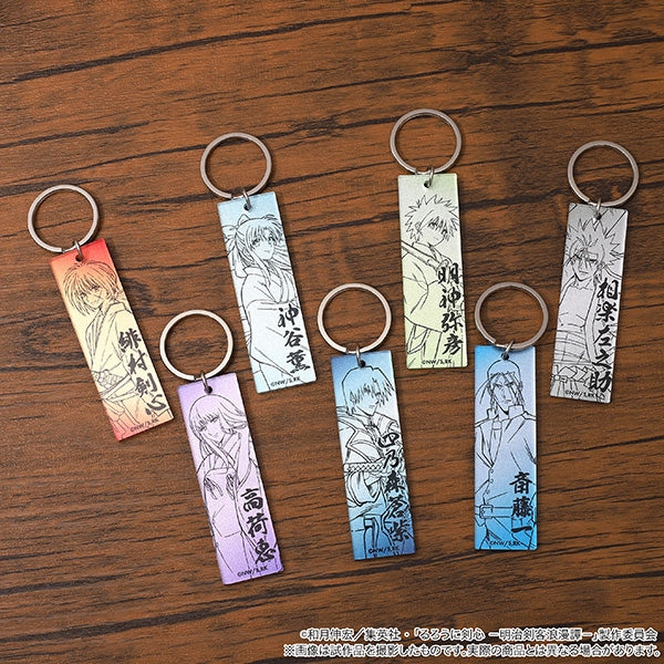 [Rurouni Kenshin] Metal Acrylic Keychain Kenshin Himura - Image 2