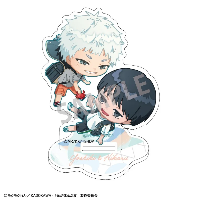 (Goods - Acrylic Stand) The Summer Hikaru Died Mini Acrylic Stand Yoshiki Tsujinaka & Hikaru Indo - Okkochi