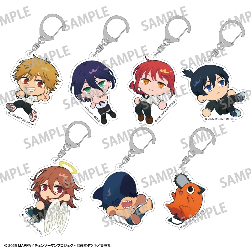 (Goods - Keychain) Chainsaw Man The Movie: Reze Arc Trading Acrylic Keychain Okkochi (Blind Box -Single)