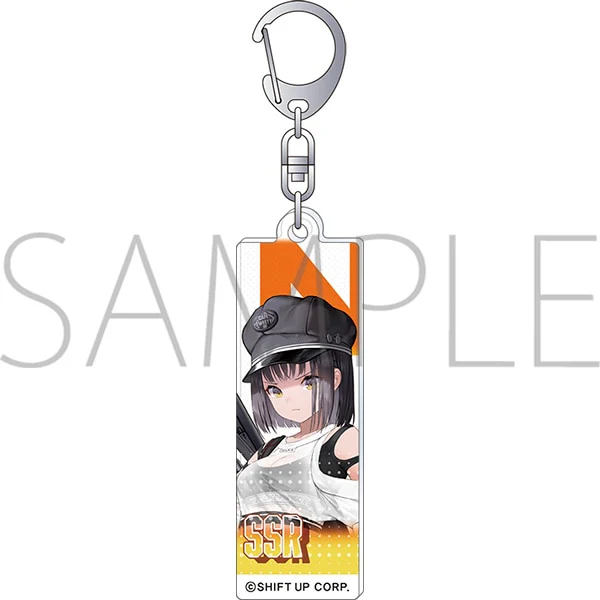 [GODDESS OF VICTORY: NIKKE] NIKKE EXHIBITION Acrylic Keychain / Milk