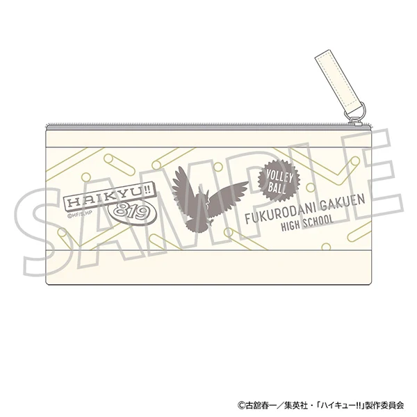 [Haikyu!!] Clear Pencil Case / Fukurodani Academy