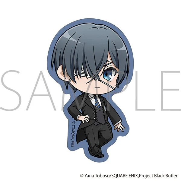 [Black Butler] Public School Arc Die-cut Sticker / Ciel Phantomhive