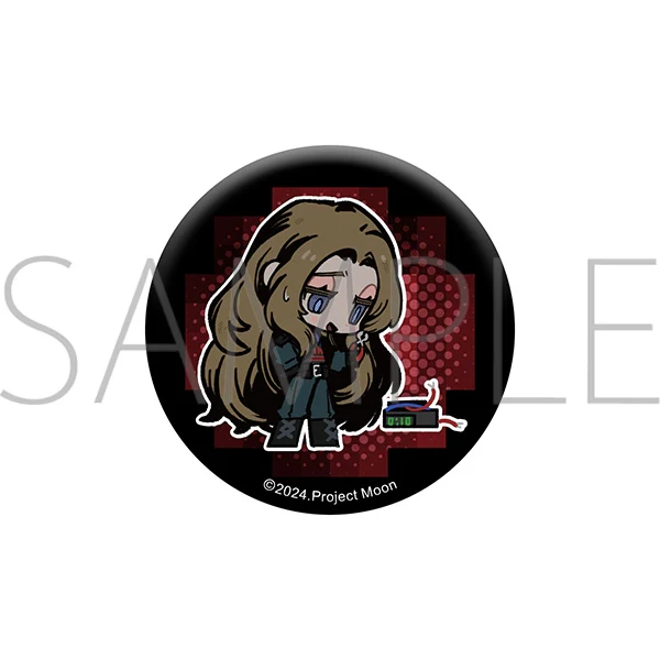 (Goods - Badge) Limbus Company Glitter Button Badge Rodion Romanovich
