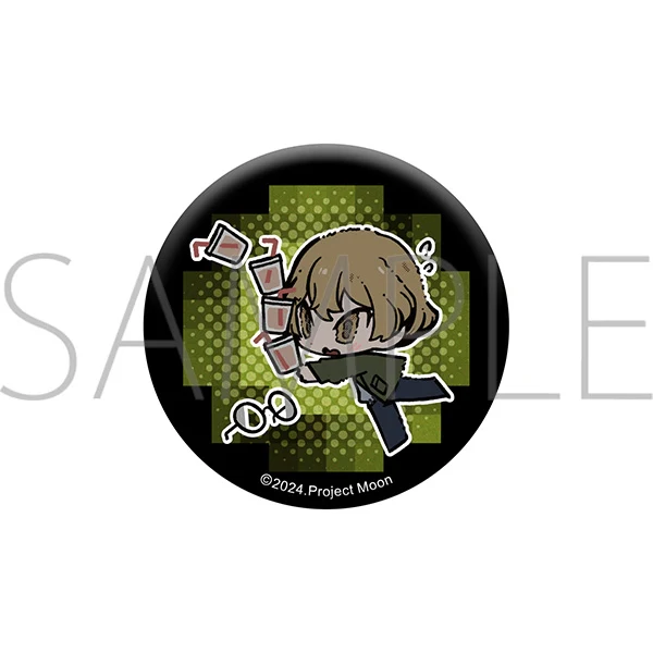 (Goods - Badge) Limbus Company Glitter Button Badge Sinclair