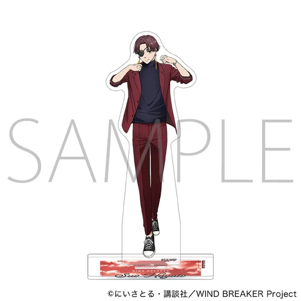 (Goods - Acrylic Stand) Wind Breaker Acrylic Stand Suo Hayato