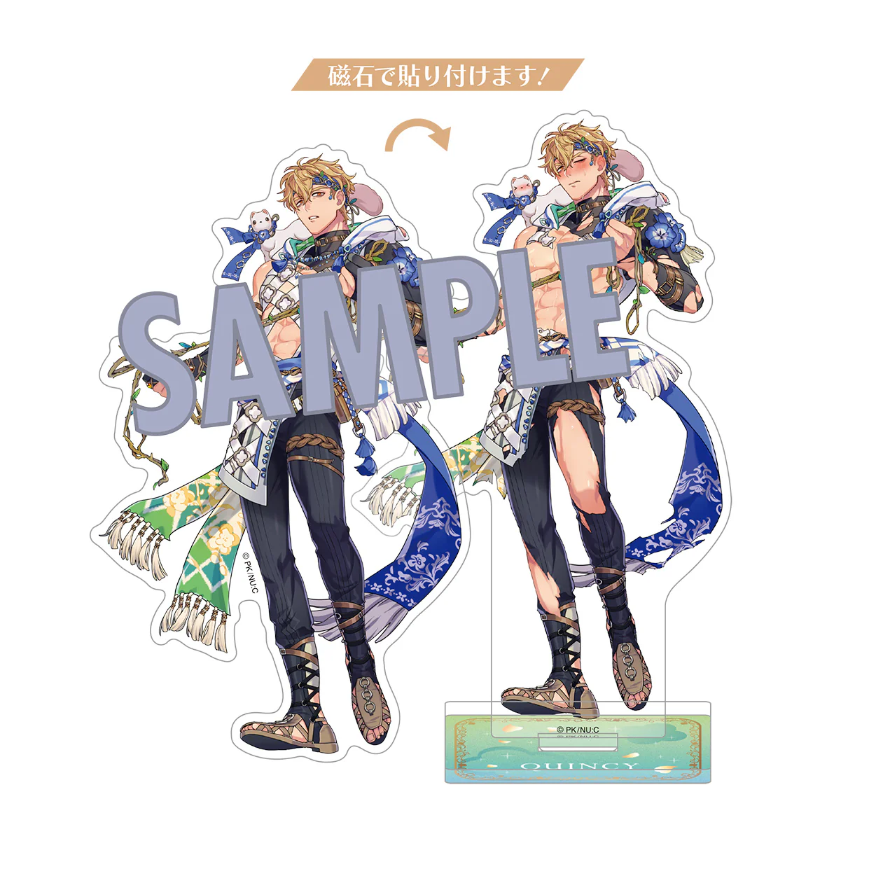 (Goods - Acrylic Stand) NU: Carnival Dress-up Acrylic Stand - Quincy (Zest for Life)
