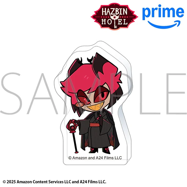 (Goods - Acrylic Stand) Hazbin Hotel Korotto Acrylic Figure - Alastor (Kimono) Chibi