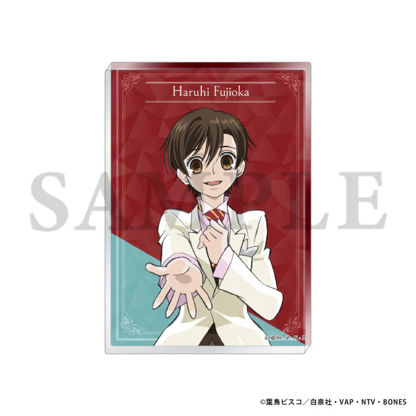 (Goods - Ornament) Ouran High School Host Club Acrylic Block / Welcome! Haruhi Fujioka - Image 2