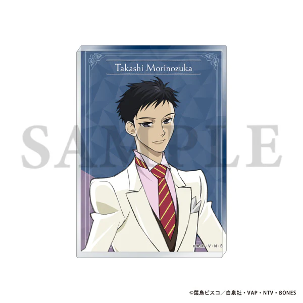 (Goods - Ornament) Ouran High School Host Club Acrylic Block / Welcome! Takashi Morinozuka