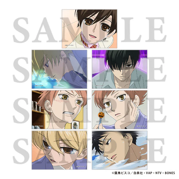 (Goods - Bromide) Ouran High School Host Club Anime Still Bromide Set Vol.2