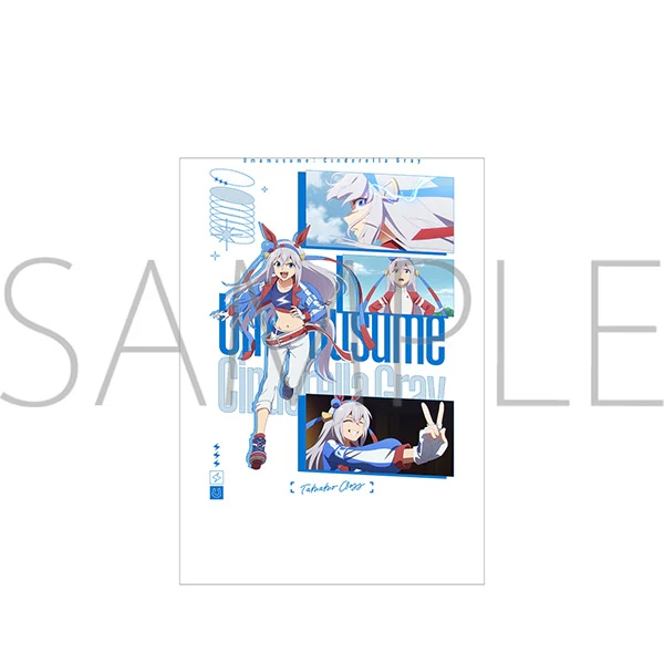 (Goods - Shirt) Uma Musume: Cinderella Gray Space A la mode T-shirt Collection Tamamo Cross M Size - Image 2