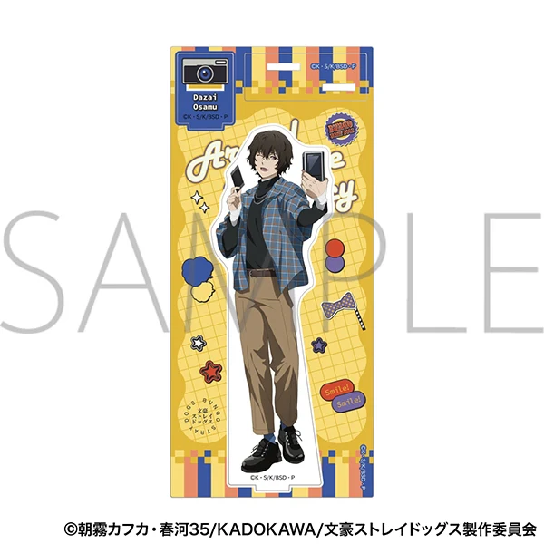 (Goods - Stand Pop) Bungo Stray Dogs Acrylic Stand/Osamu Dazai - Image 2