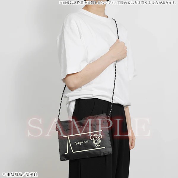 (Goods - Bag) Black Clover Robe Sacoche Black Bulls