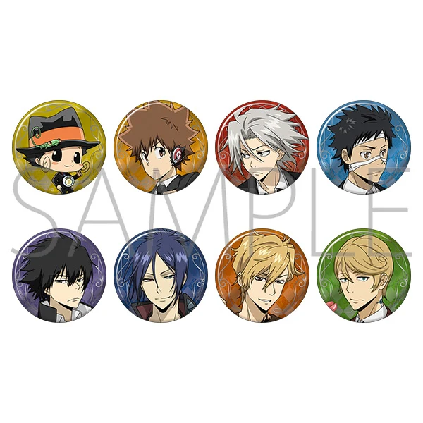 (Goods - Badge) REBORN! Chara Badge Collection - Spring Fair (Blind Box -Single) - Image 3