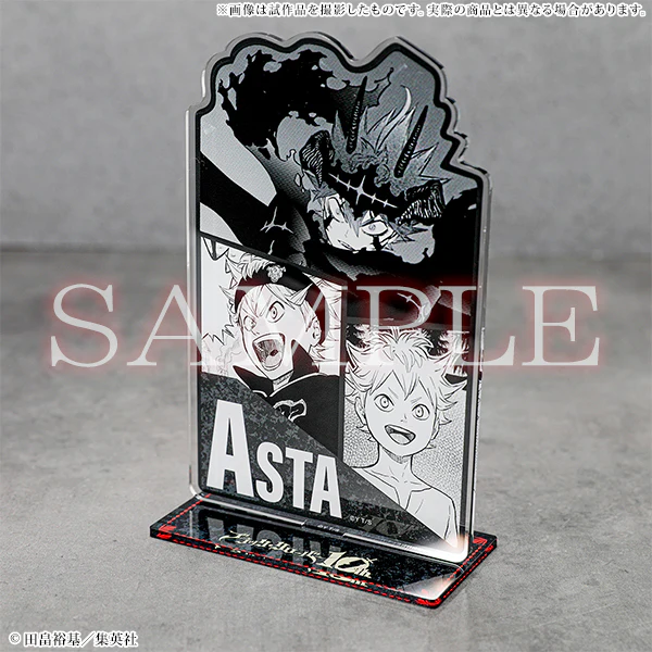 (Goods - Acrylic Stand) Black Clover Memorial Acrylic Stand Asta