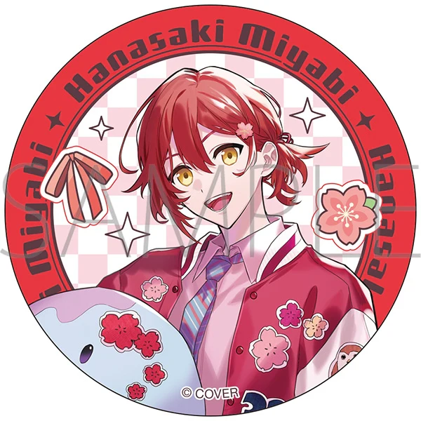 (Goods - Sticker) HOLOSTARS Die-cut Sticker ‐ White Day ver. Hanasaki Miyabi