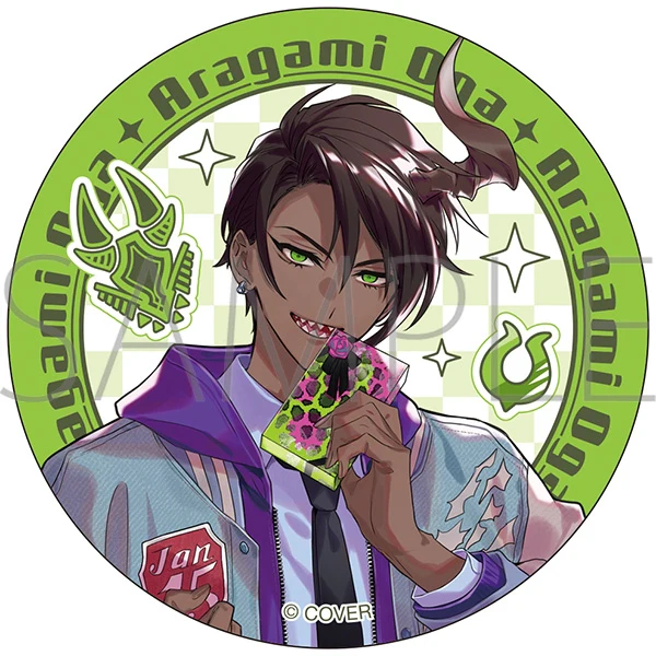 (Goods - Sticker) HOLOSTARS Die-cut Sticker ‐ White Day ver. Aragami Oga