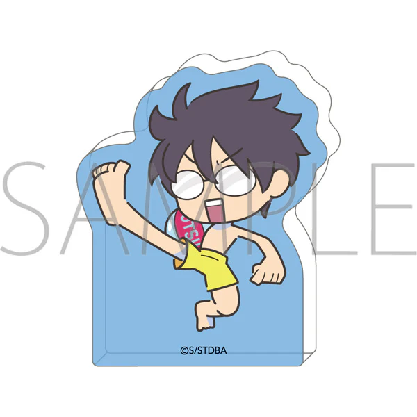 (Goods - Acrylic Stand) Gintama Korotto Acrylic Block / Shinpachi Shimura Pool