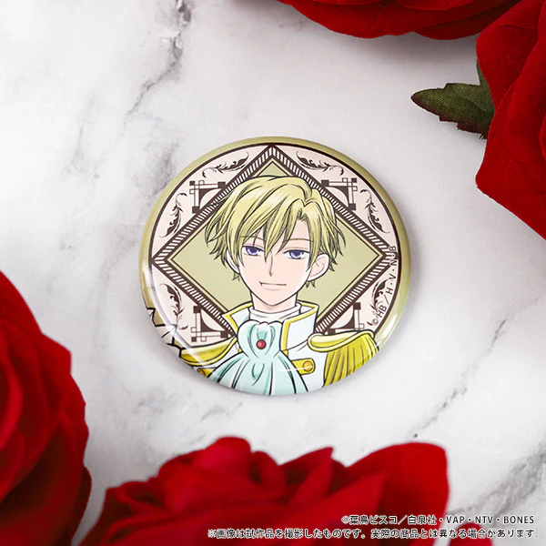 (Goods - Badge) Ouran High School Host Club Bouquet For You! Trading Button Badge (Blind Box -Single) - Image 3