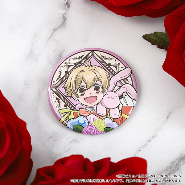 (Goods - Badge) Ouran High School Host Club Bouquet For You! Trading Button Badge (Blind Box -Single) - Image 7