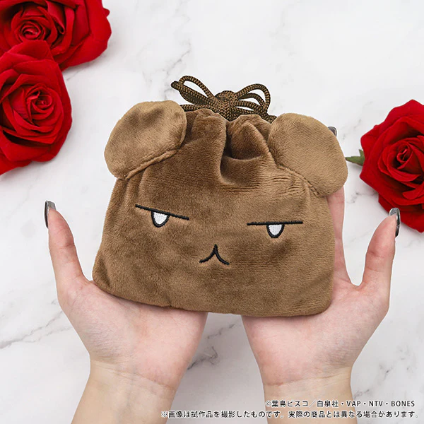 (Goods - Pouch) Ouran High School Host Club Face Pouch Tamaki's Bear - Image 2