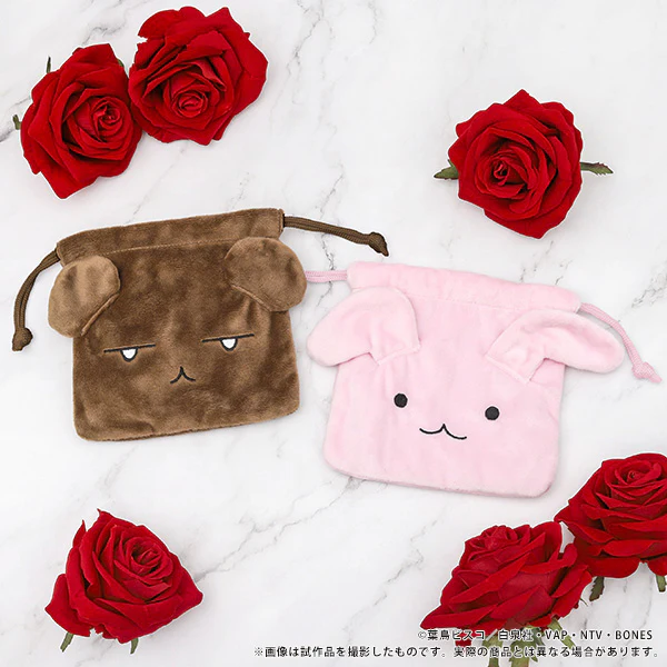 (Goods - Pouch) Ouran High School Host Club Face Pouch Tamaki's Bear - Image 3