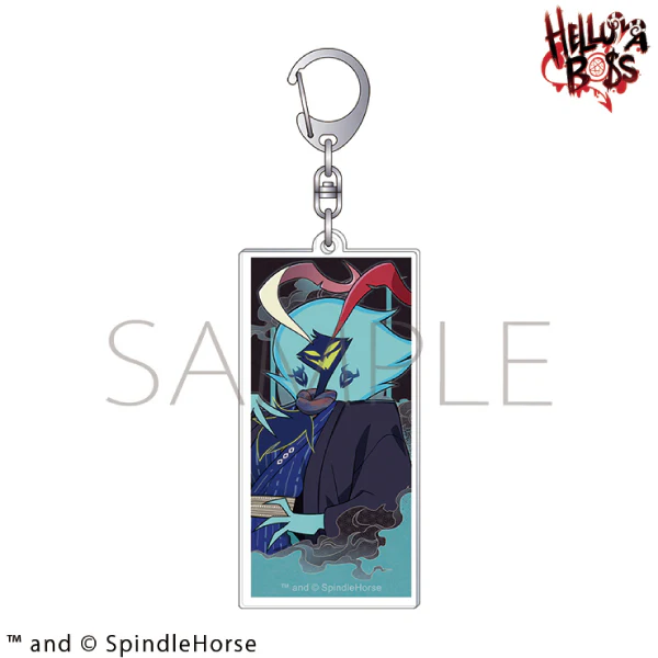 (Goods - Keychain) Helluva Boss Acrylic Keychain / Ozzie Kimono