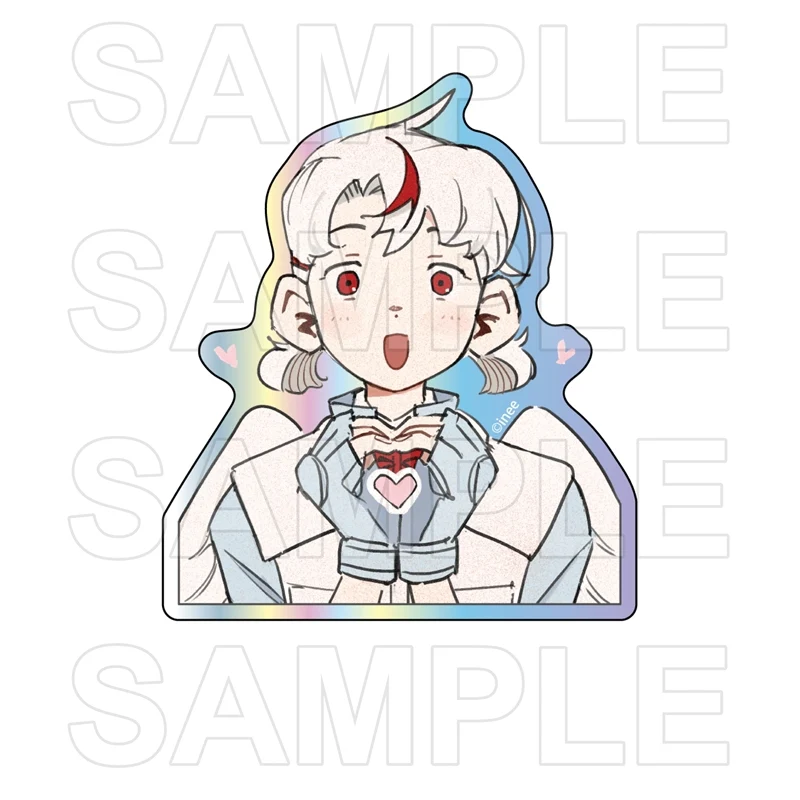 (Goods - Sticker) LOVE BULLET Aurora Sticker - Koharu Heart Ver.
