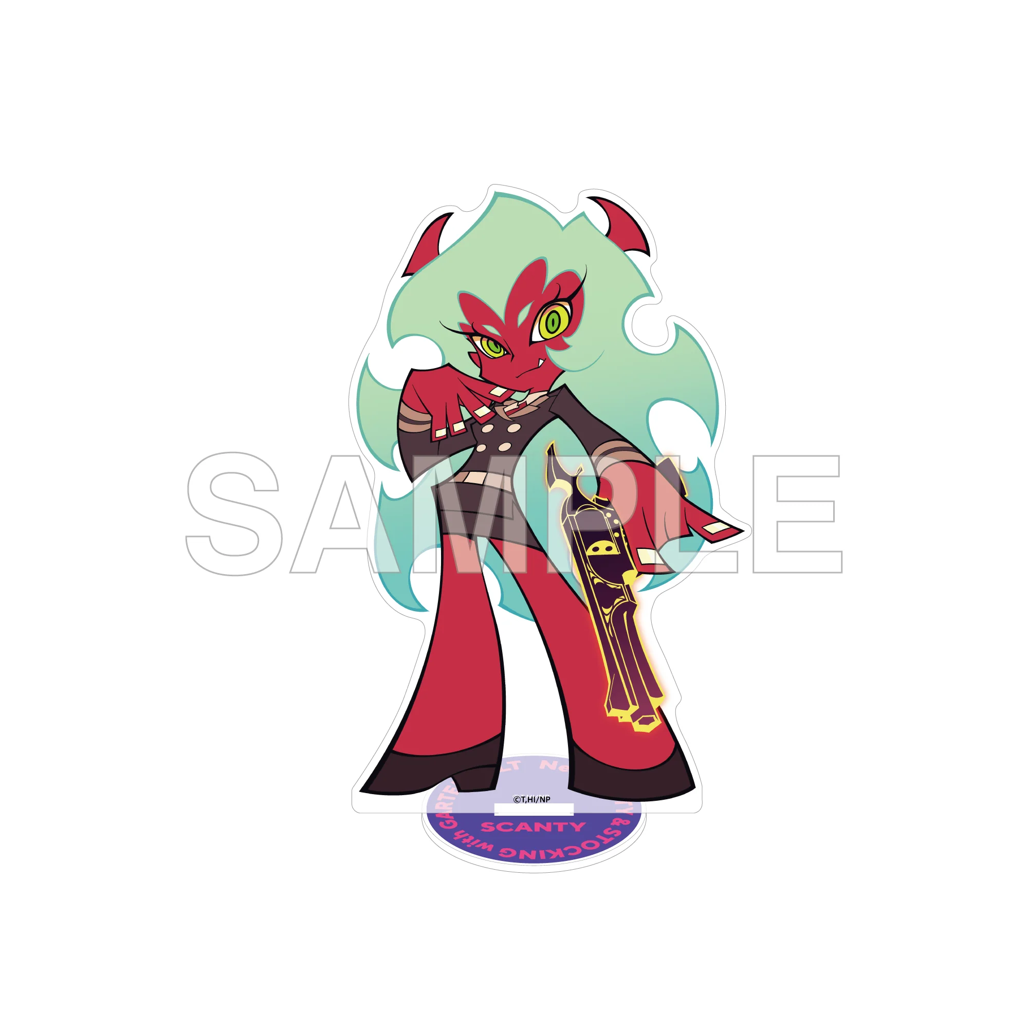 (Goods - Acrylic Stand) New PANTY & STOCKING with GARTERBELT Acrylic Stand Figure No.2 - Scanty
