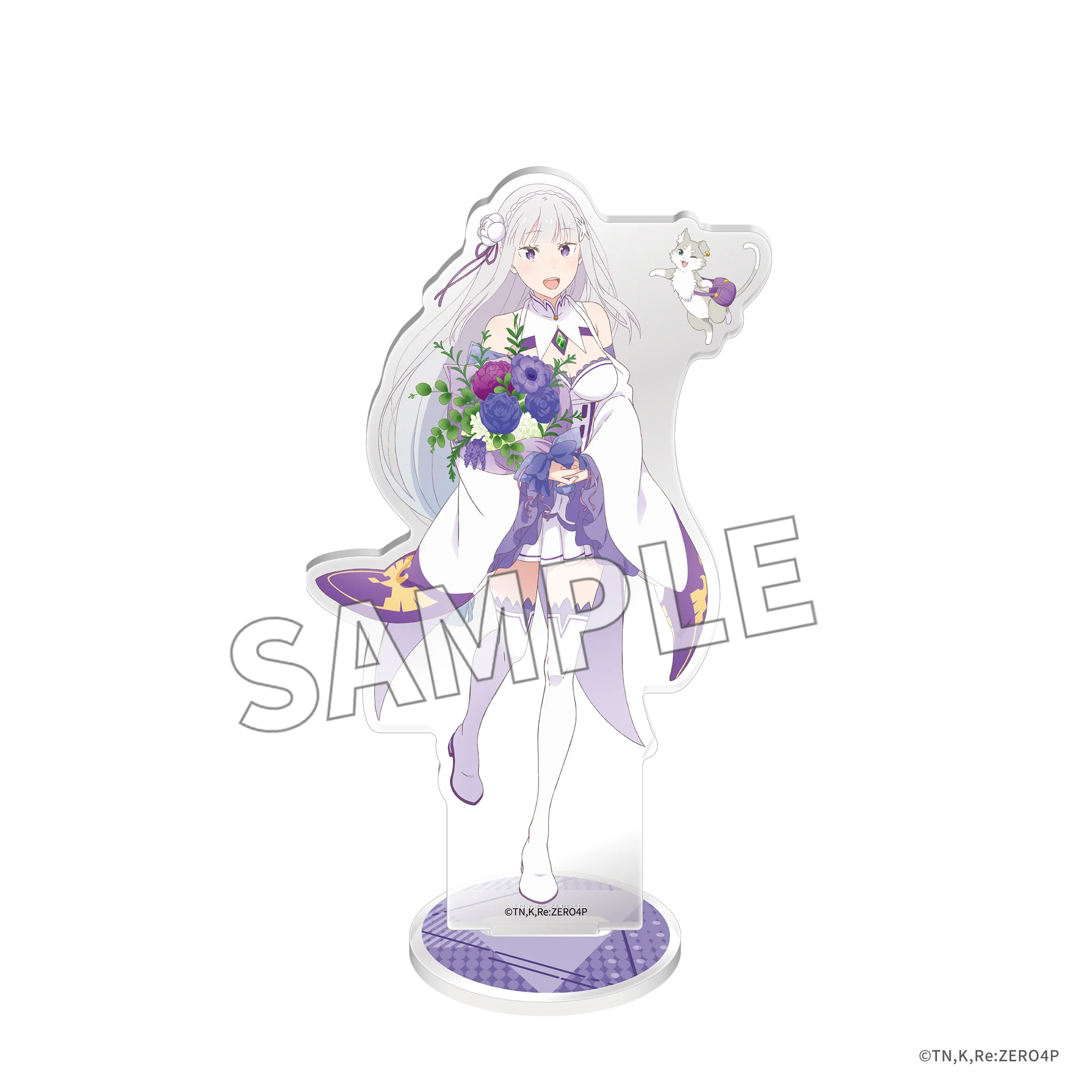 (Goods - Acrylic Stand) Re:ZERO -Starting Life in Another World- Acrylic Stand Flower & Balloon ver. - Emilia