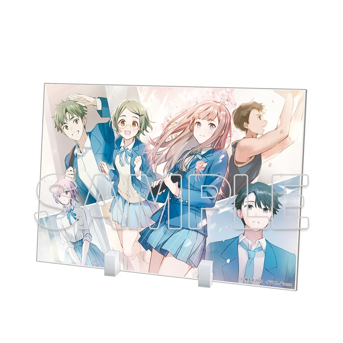 (Goods - Acrylic Stand) Even a Replica Can Fall in Love Big Acrylic Plate A