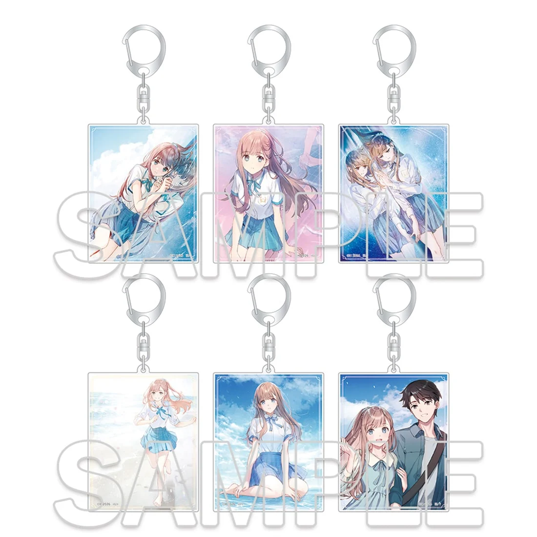 (Goods - Keychain) Even a Replica Can Fall in Love Tradable Acrylic Keychain (Blind Box - Single)
