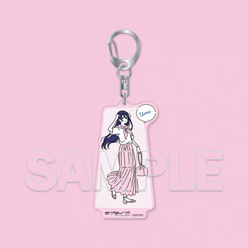 (Goods - Keychain) Love Live! Wear the Seasons on Your Walks. Acrylic Keychain - Umi Sonoda