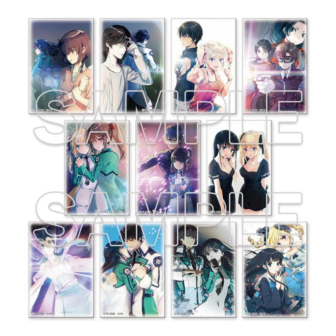 (Goods - Badge) Kana Ishida Art Works (3) Release Commemoration The Irregular at Magic High School Tradable Square Tin Badge Ver.3 (Blind Box - Single)