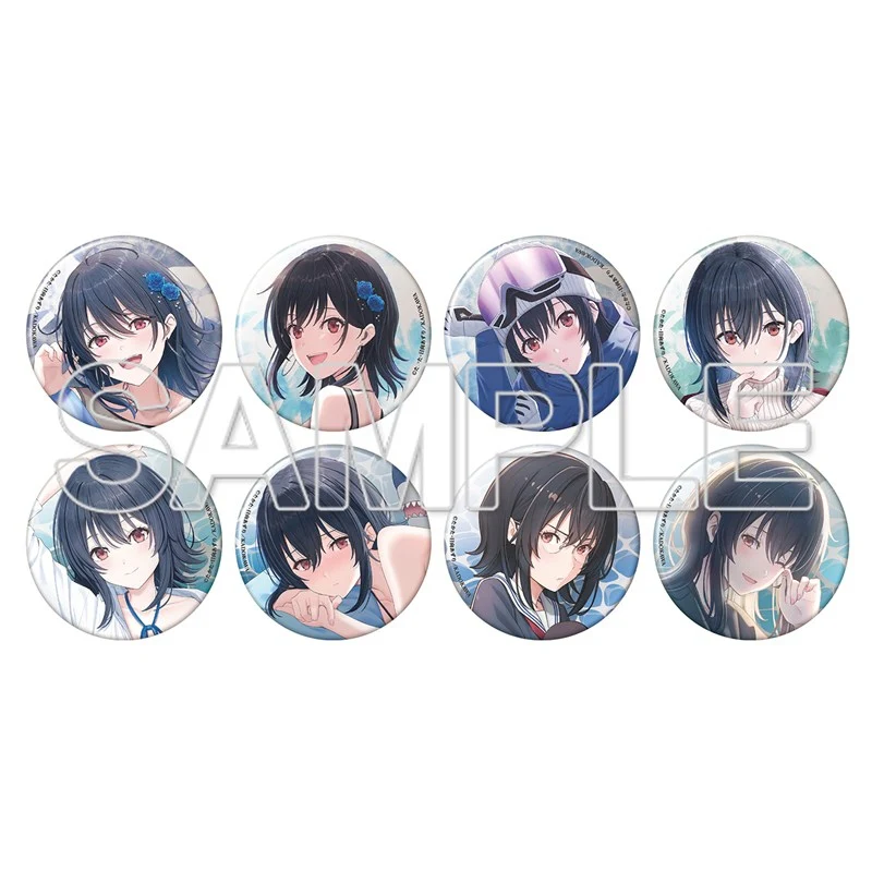 (Goods - Badge) I Became Friends with the Second Cutest Girl in My Class - Conclusion Celebration - Tradable Metallic Tin Badge ~Full of Umi~ (Blind Box - Single)