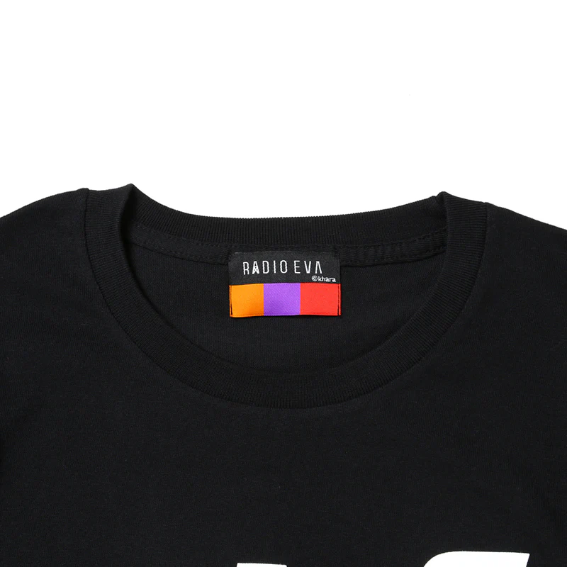 [Evangelion] RADIO EVA THE BEAST T-Shirt BLACK - Image 8