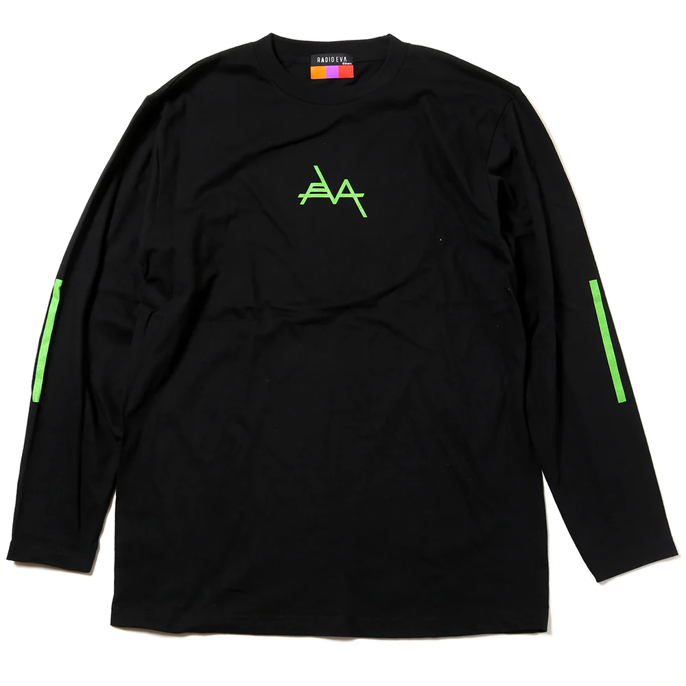 [Evangelion] RADIO EVA EVANGELION Solid Line Logo Cutsew - Image 5
