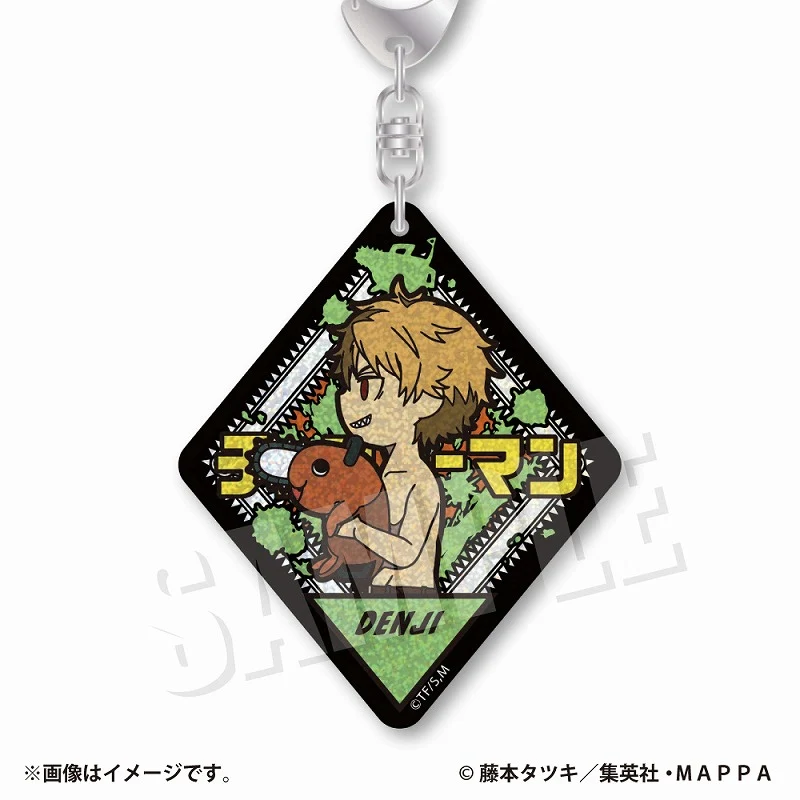 [Chainsaw Man] VETCOLO Glitter Acrylic Keychain 01. Denji