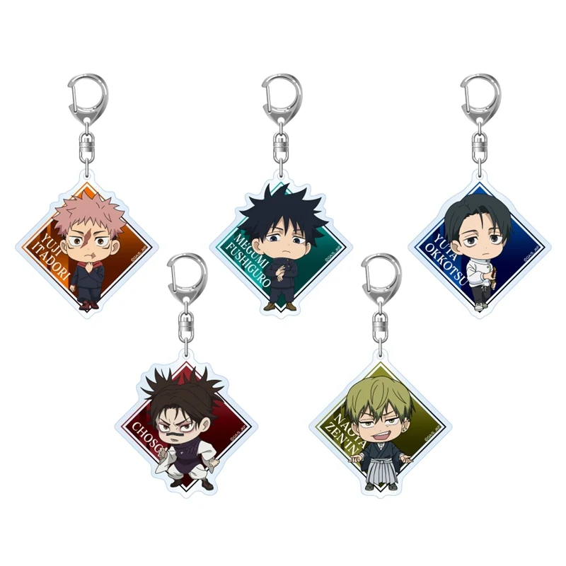 (Goods - Keychain) Jujutsu Kaisen Chibi Acrylic Keychain Naoya Zenin - Image 2