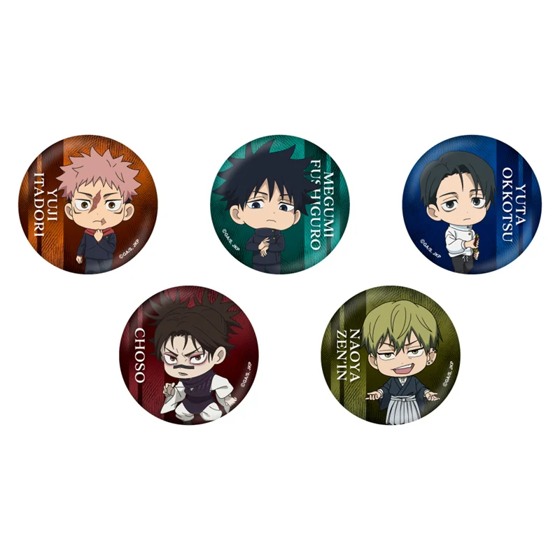 (Goods - Badge) Jujutsu Kaisen Chibi Button Badge Naoya Zenin - Image 2