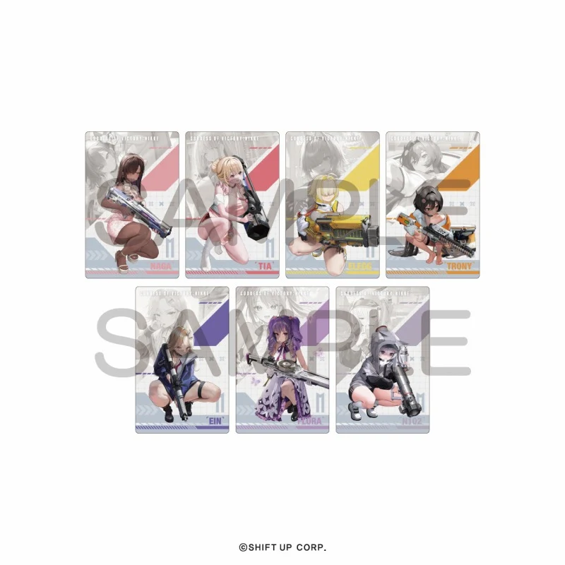 (Goods - Card) GODDESS OF VICTORY: NIKKE Gun Girl Metal Card Collection Vol.3 (Blind Box -Single) - Image 3