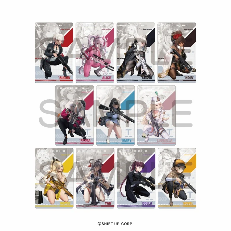 (Goods - Card) GODDESS OF VICTORY: NIKKE Gun Girl Metal Card Collection Vol.3 (Blind Box -Single) - Image 4
